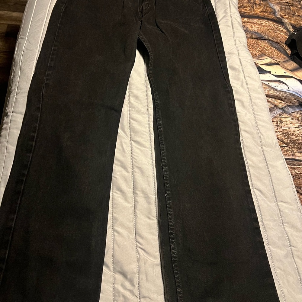 Levi's Dark Denim Straight Fit Jeans